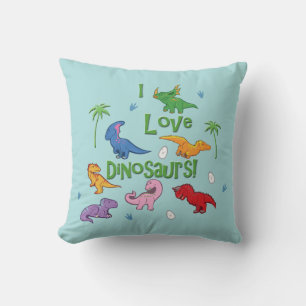 I Love Dinosaurs! (Cute) Cushion