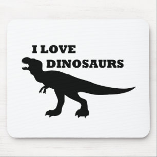I Love Dinosaurs! Mouse Pad