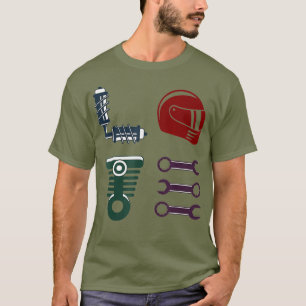 I Love Dirt Bike Motocross T-Shirt