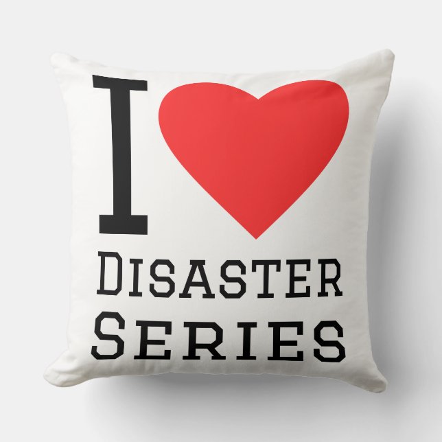 I love disaster series cushion (Front)