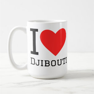 I love Djibouti Coffee Mug