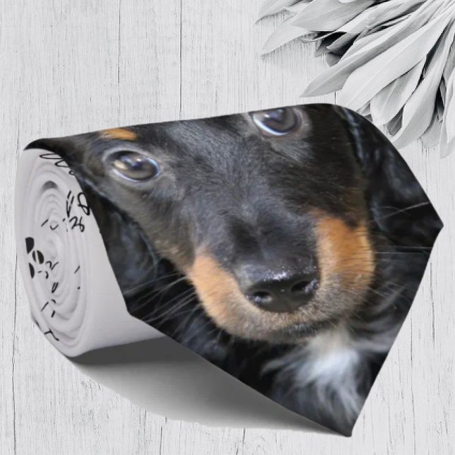 I Love Dogs Dachshund Neck Tie (Creator Uploaded)