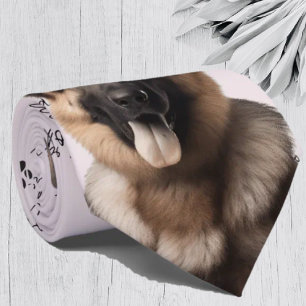 I Love Dogs German Shepherd Neck Tie