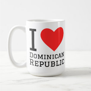 I love Dominican Republic Coffee Mug