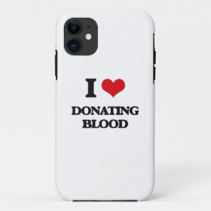 I love Donating Blood iPhone 11 Case
