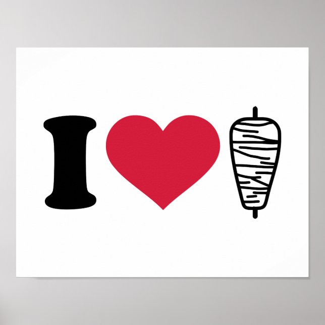 I love Doner kebap Poster (Front)