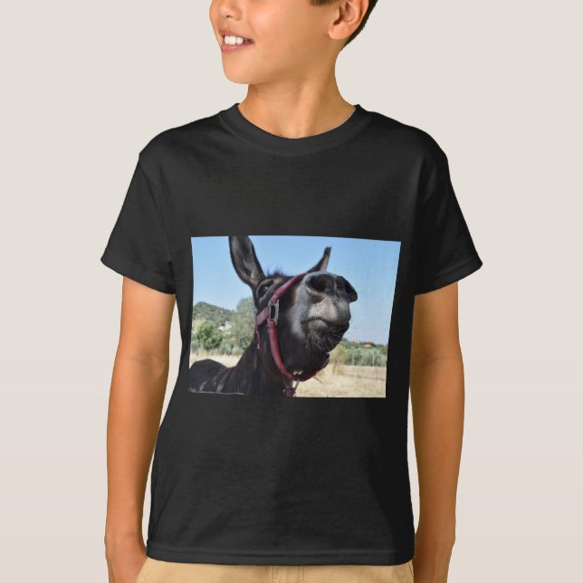 I Love Donkeys! T-Shirt (Front)