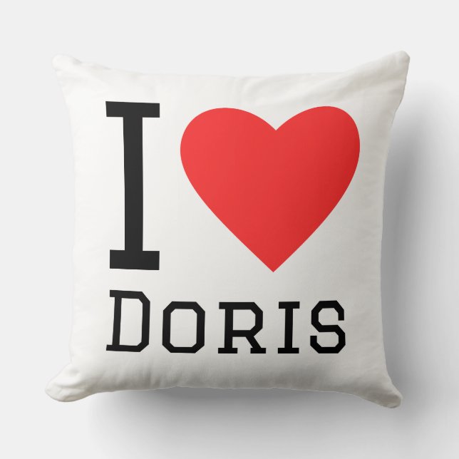 I love doris cushion (Front)