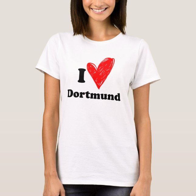 I love Dortmund T-Shirt (Front)