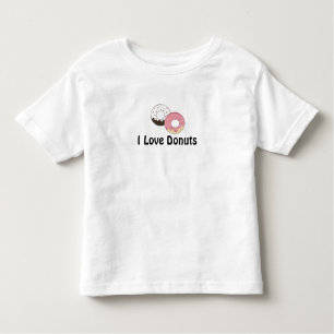 I Love Doughnuts Toddler T-Shirt