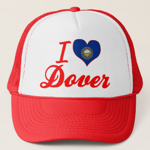 I Love Dover, New Hampshire Trucker Hat