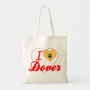I Love Dover, New Jersey Tote Bag