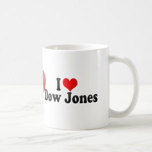 I Love Dow Jones Coffee Mug