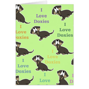 I Love Doxies collage