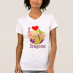 I Love Dragons T-Shirt