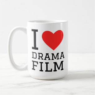 I love drama film coffee mug