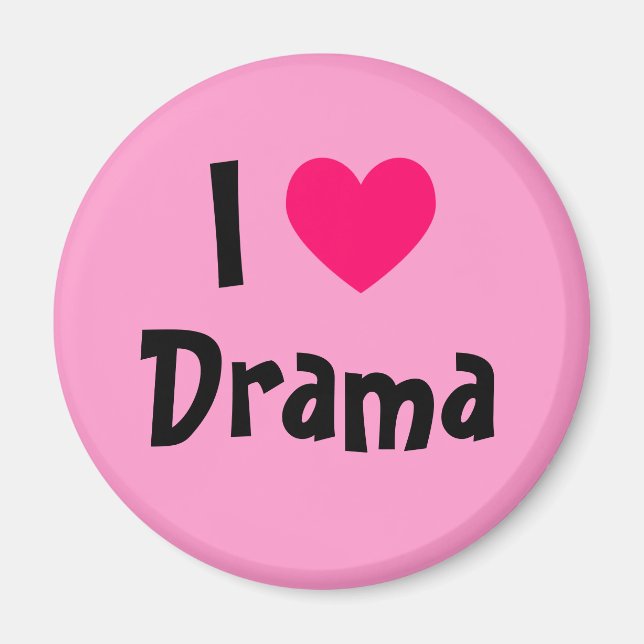I Love Drama Magnet (Front)