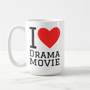 I love drama movie coffee mug