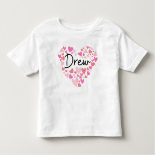 I love Drew - hearts for Drew Toddler T-Shirt