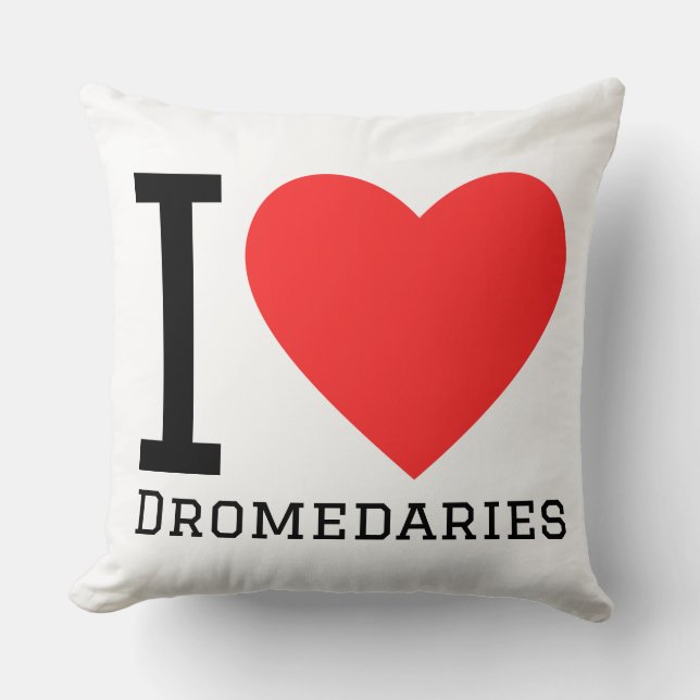 I love dromedaries cushion (Front)