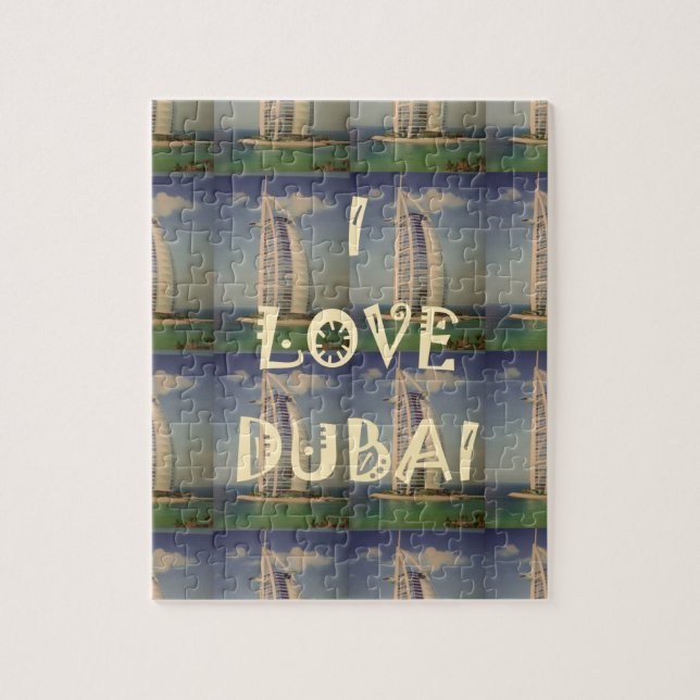 I Love Dubai Jigsaw Puzzle (Vertical)