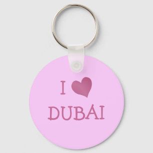I Love DUBAI Key Ring