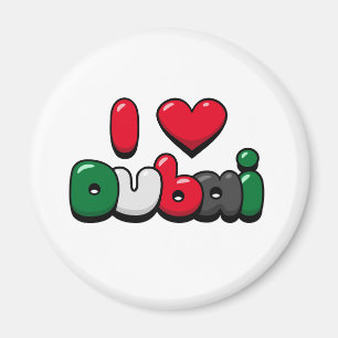 I Love Dubai Magnet