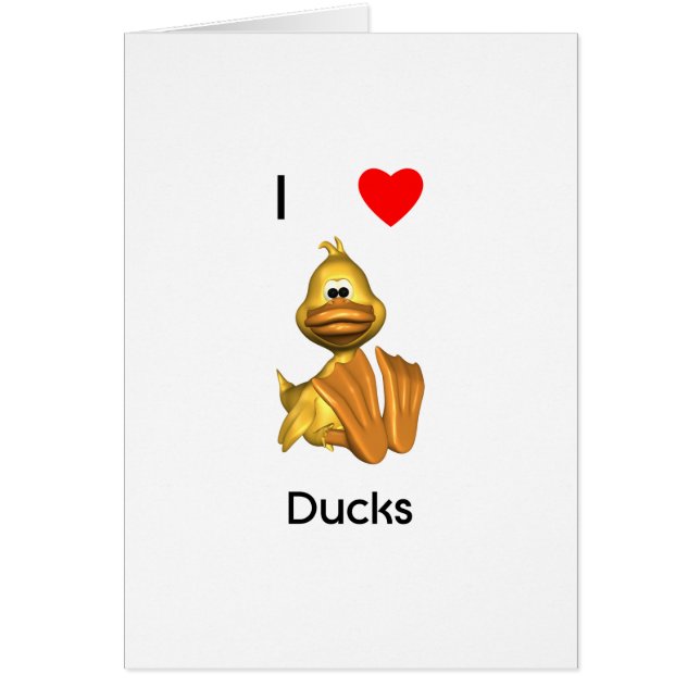I love ducks (Front)