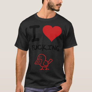 I Love Ducks bulldog labs  T-Shirt