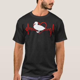 I Love Ducks doggie school animal art  T-Shirt