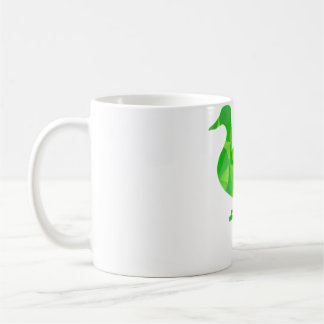 I Love Ducks Green Fowl Waterfowl Hunter beagle bl Coffee Mug