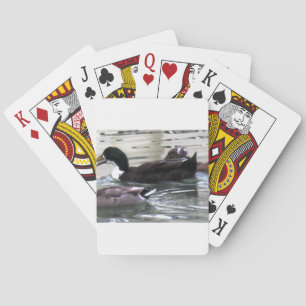 I love Ducks Playing Cards