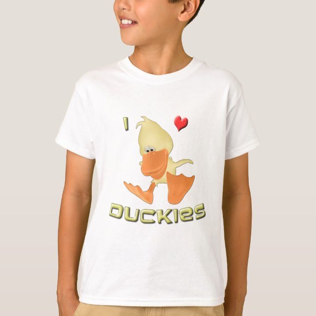 I love Ducks T-shirt (Front)