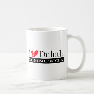 I Love Duluth Minnesota Coffee Mug