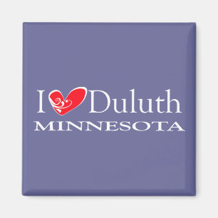 I Love Duluth Minnesota Magnet