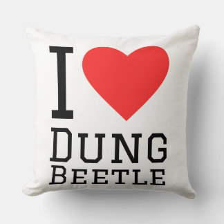 I love dung beetle  cushion