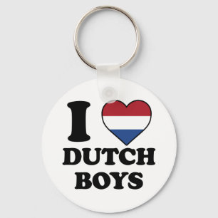 I love Dutch boys Key Ring