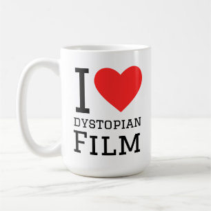 I love dystopian film  coffee mug