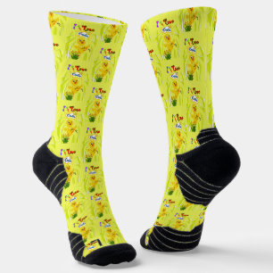 I Love Easter Socks