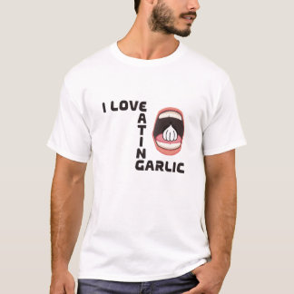 I Love Eating Garlic T-Shirt