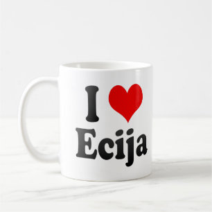 I Love Ecija, Spain. Me Encanta Ecija, Spain Coffee Mug