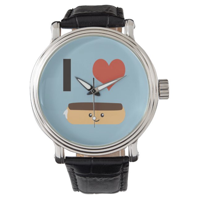 I love Eclairs Watch (Front)