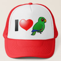 I Love Eclectus Parrots (male)
