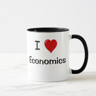I Love Economics Economics Loves me Mug