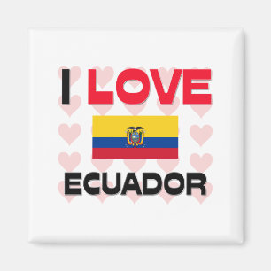 I Love Ecuador Magnet