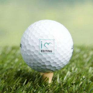 i love editing golf balls