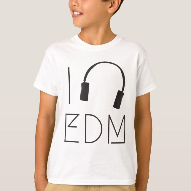 I love EDM T-Shirt (Front)