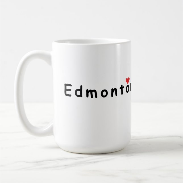 I love Edmonton Coffee Mug (Left)