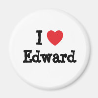 I love Edward heart T-Shirt
