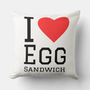 I love egg sandwich cushion